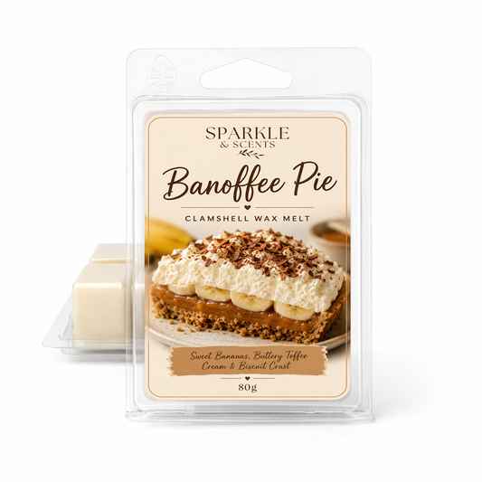 Banoffee Clamshell Soy Wax Melt