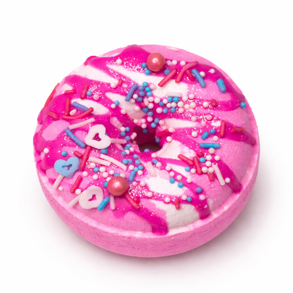 Donut ~ Strawberry Milk Bath Bomb