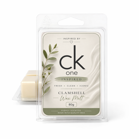 CK One Inspired Clamshell Soy Wax Melt