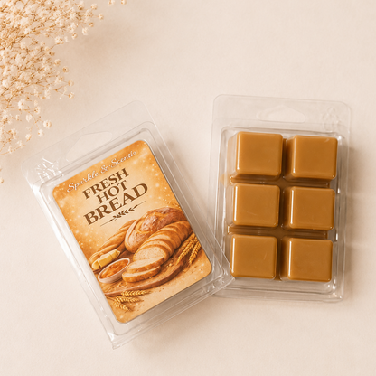 Fresh Hot Bread Clam shell Soy Wax Melt