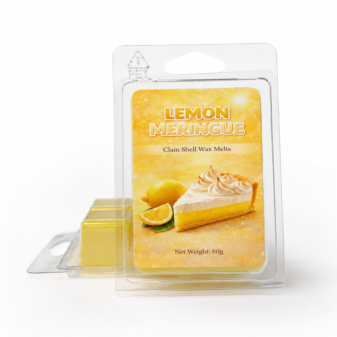 Lemon Meringue Clam shell Soy Wax Melt