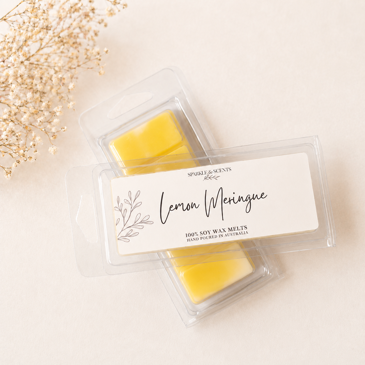Lemon Meringue Shell Snap Bar