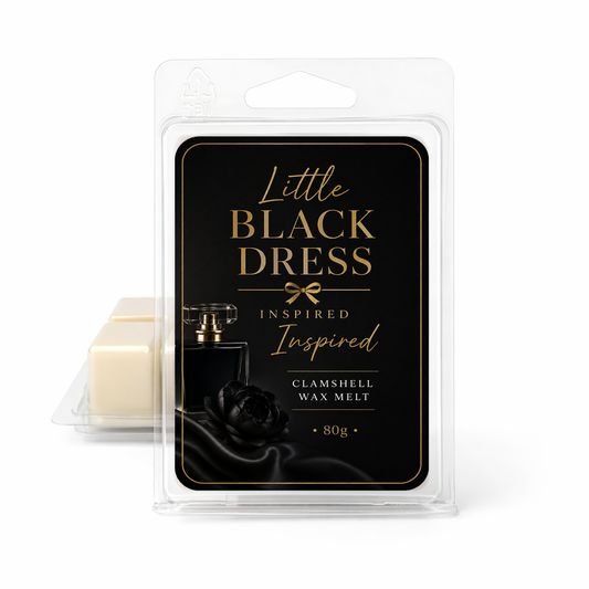 Little Black Dress Inspired Clamshell Soy Wax Melt