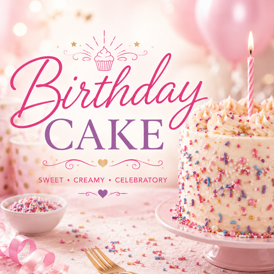 Birthday Cake Clam Shell Wax Melt