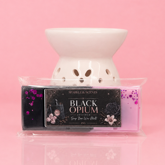 Black Opium Type Snap Bar Wax Melts