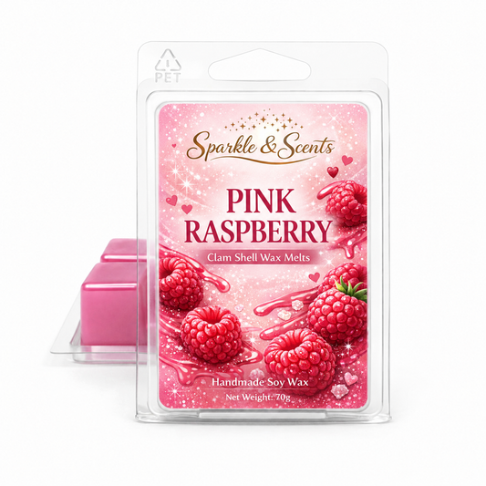 Pink Raspberry Clamshell Soy Wax Melt
