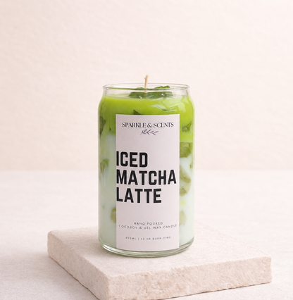 Iced Matcha Latte Candle