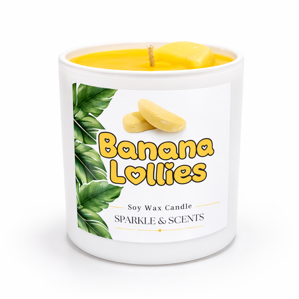 Banana Lollies Candle