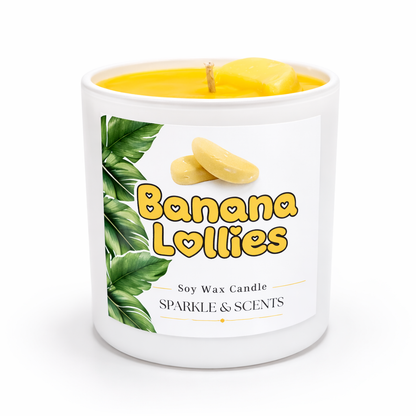 Banana Lollies Candle
