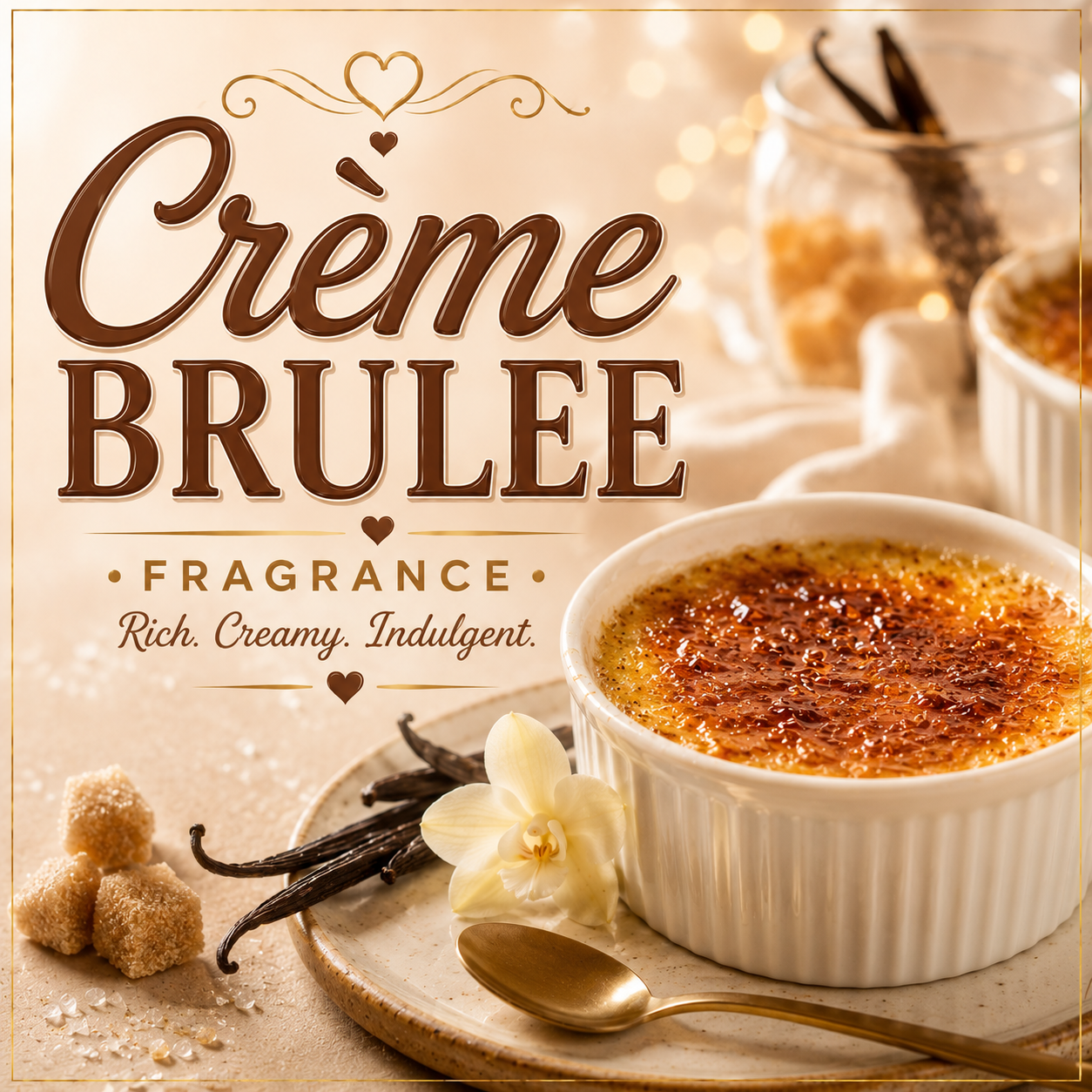 Crème Brulee Clam Shell Wax Melt