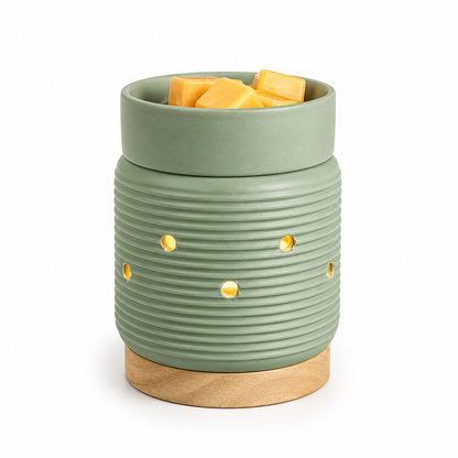 Sage Wood Illumination Warmer