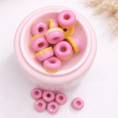 Pink Marshmallow Mini Donut Novelty Wax Melts