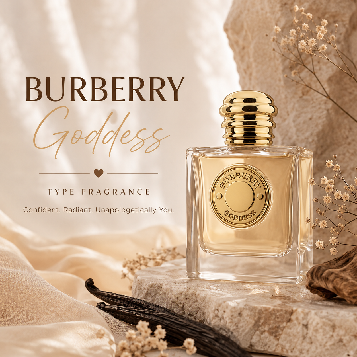 Burberry Goddess type Clamshell Wax Melt