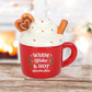Hot Chocolate Mug Shaped Tealight Melt Burner