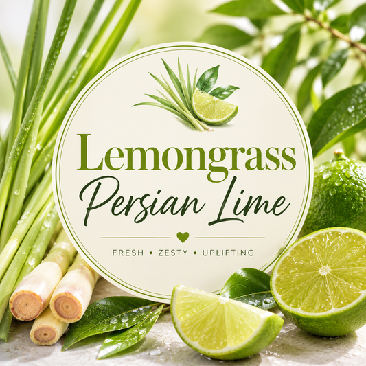 Lemongrass Persian Lime Clamshell Wax Melt