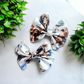 Dashound Pigtail Hair Bow Clips