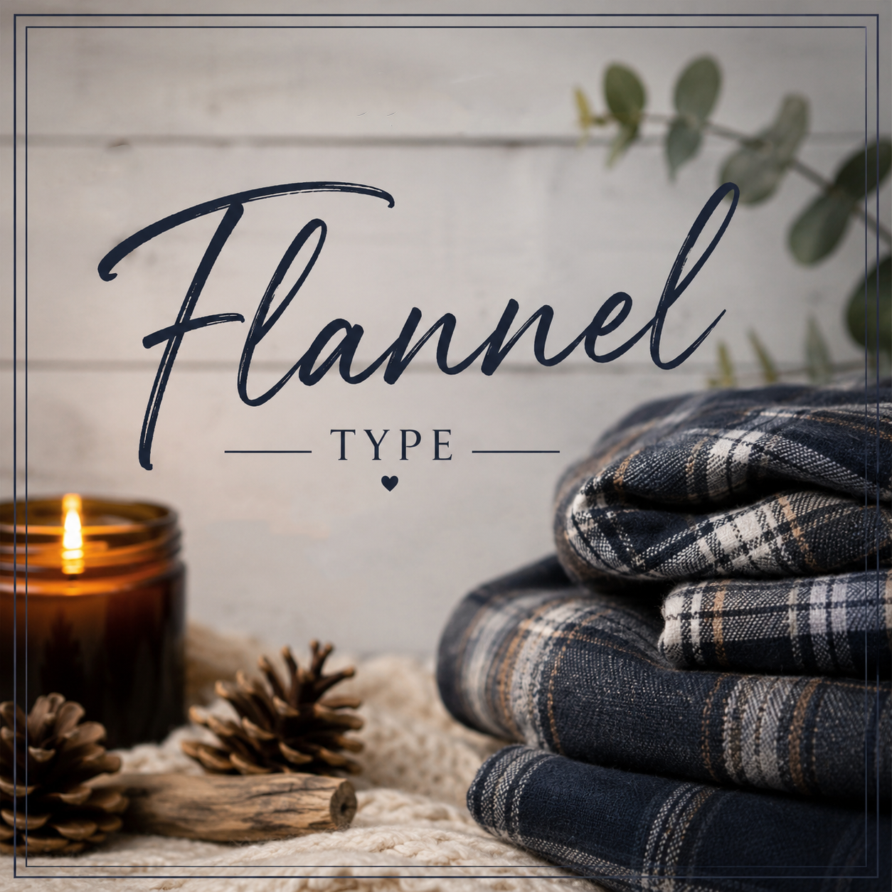 Flannel Type Clamshell Wax Melt
