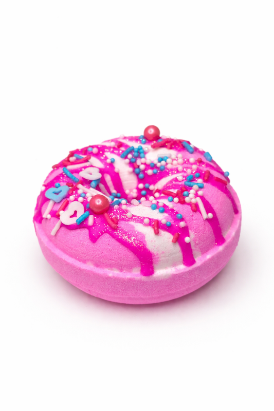 Donut ~ Strawberry Milk Bath Bomb