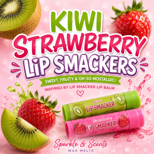 Kiwi Strawberry Lip Smackers Type Clamshell Wax Melt