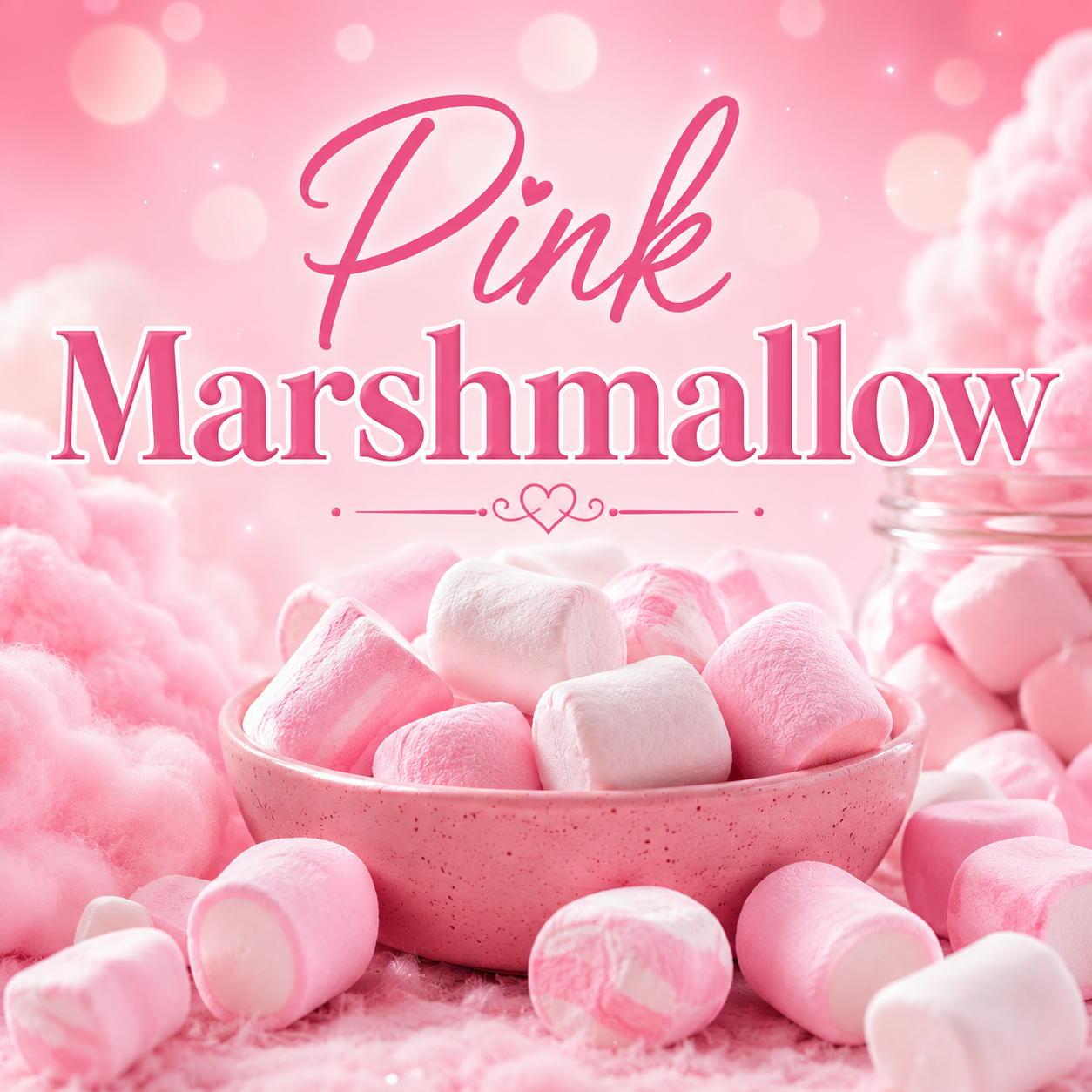 Pink Marshmallow Clamshell Wax Melt