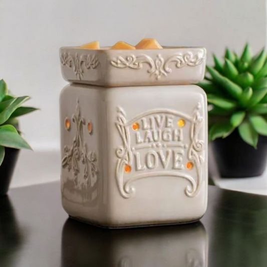 Live Love Laugh Electric Wax Warmer