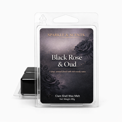 Black Rose & Oud Type Clam Shell Wax Melt