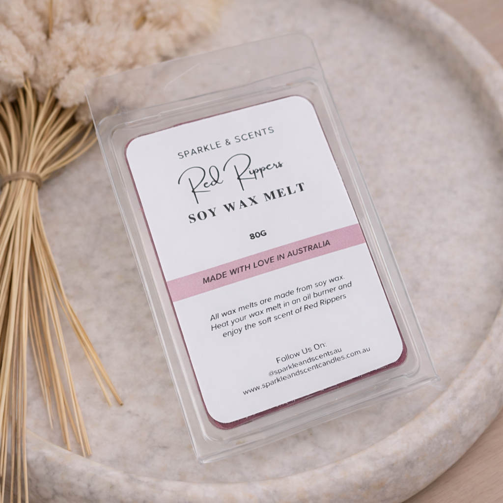 Red Rippers Clamshell Soy Wax Melt