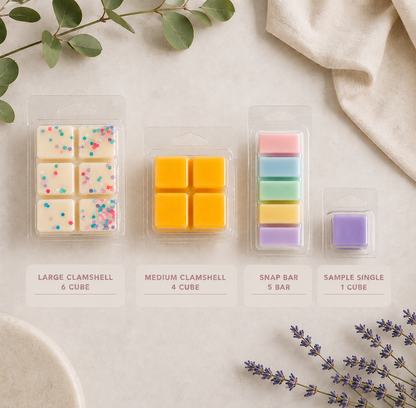 Cloud Ariana Type Clam Shell Wax Melt