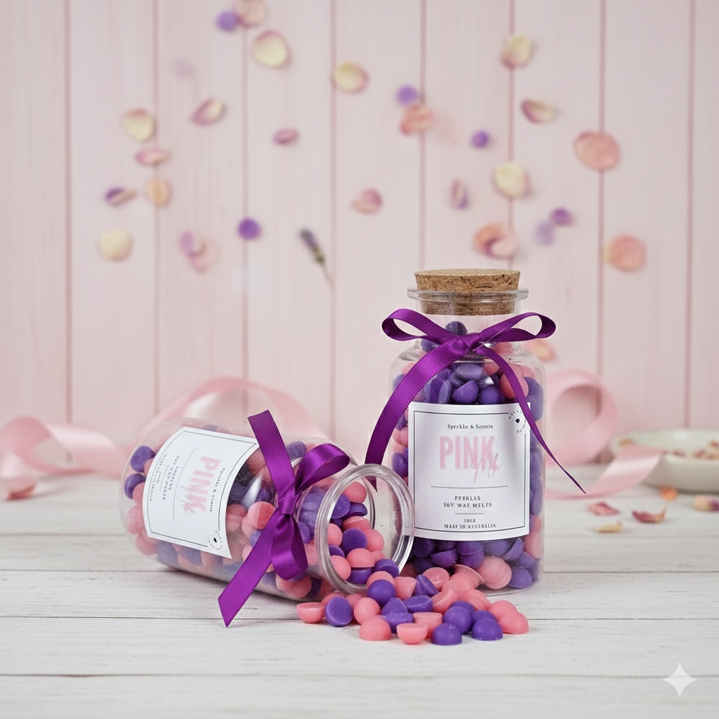 Pink Milk Type Wax Melt Pebbles