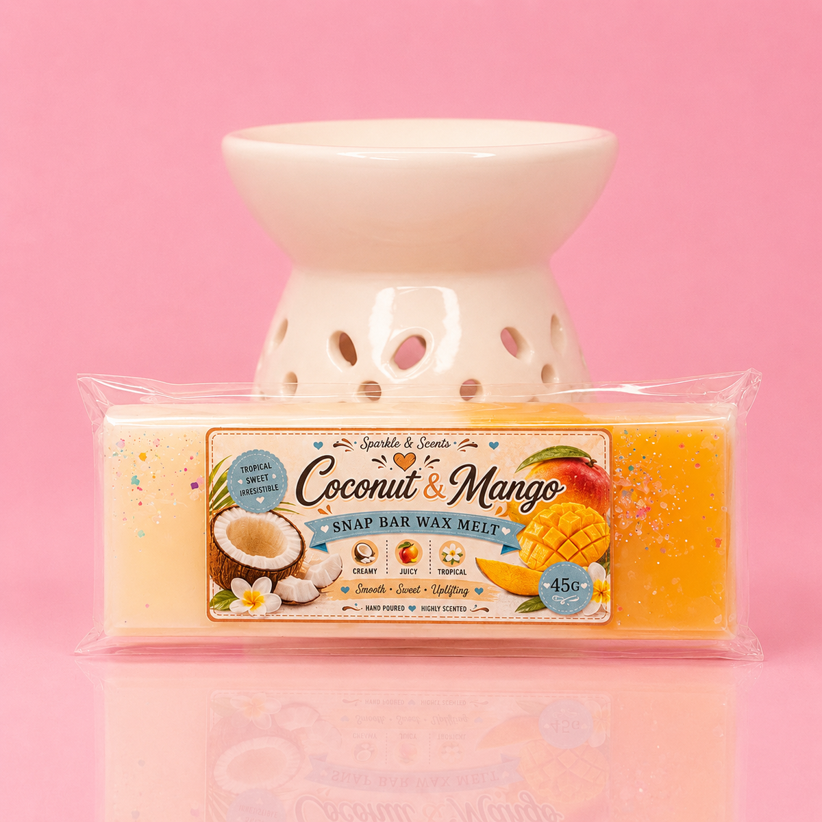 Coconut & Mango Snap Bar Wax Melt