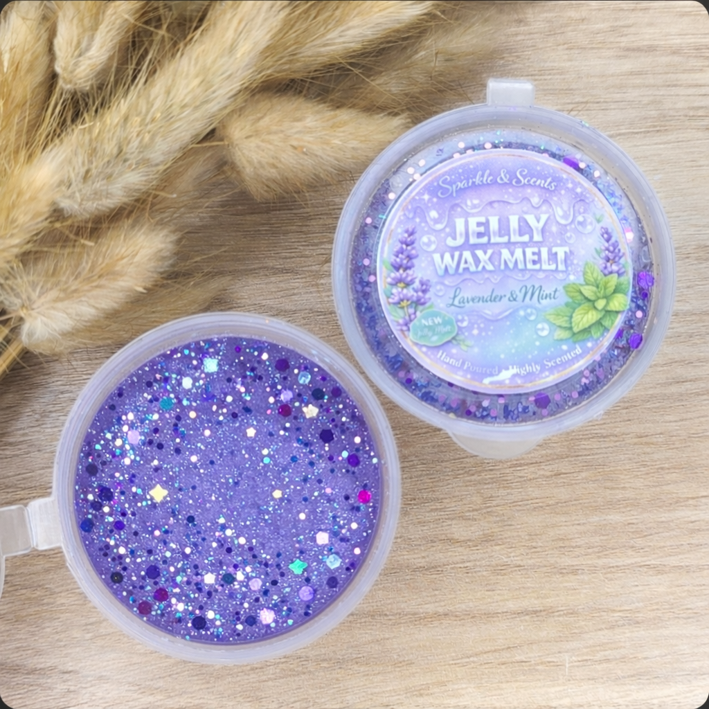 Lavender and Mint Jelly Wax Melts