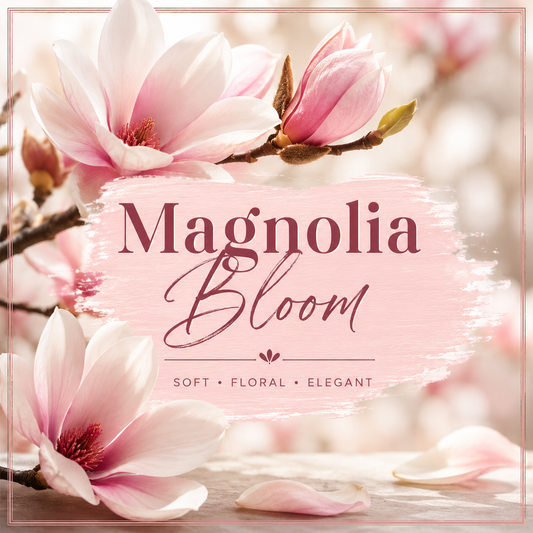 Magnolia Bloom Type Clamshell Wax Melt