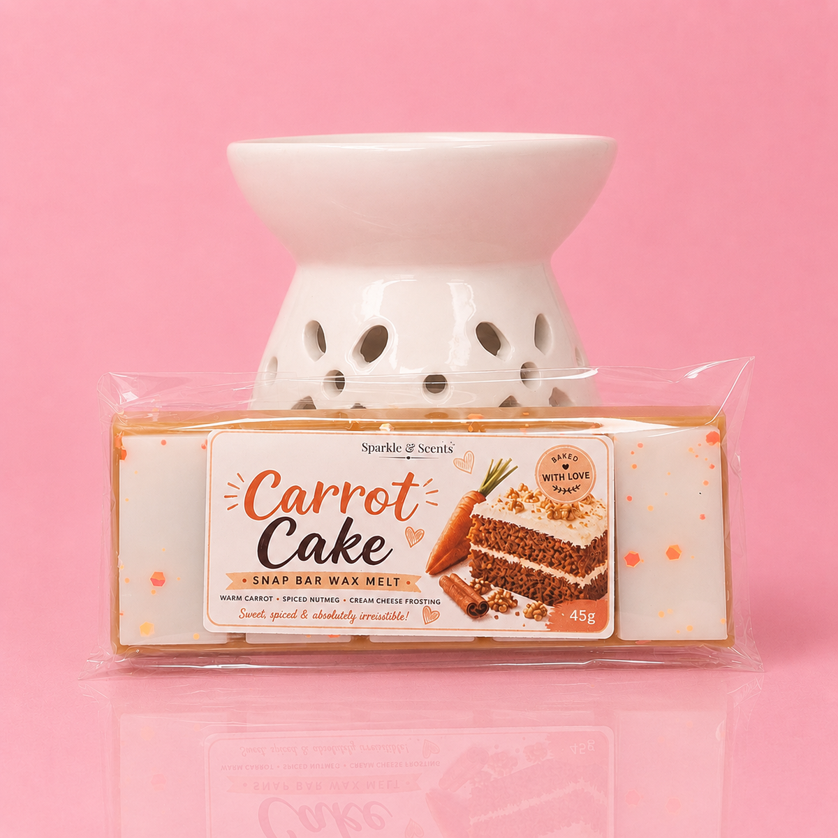 Carrot Cake Snap Bar Wax Melt