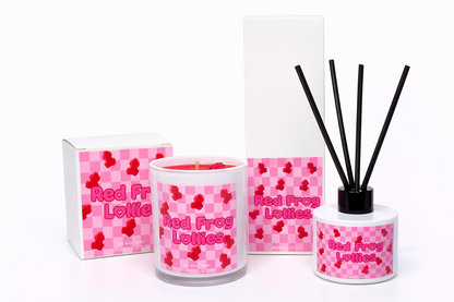 Red Frog Lollies Candle