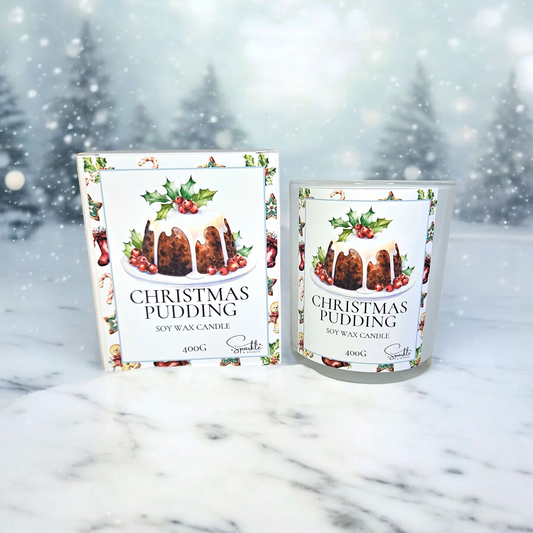 Christmas Pudding Soy Candle