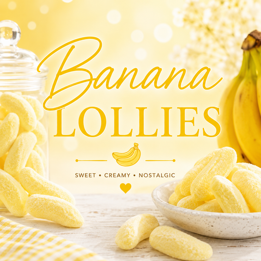 Banana Lollies Clam Shell Wax Melt