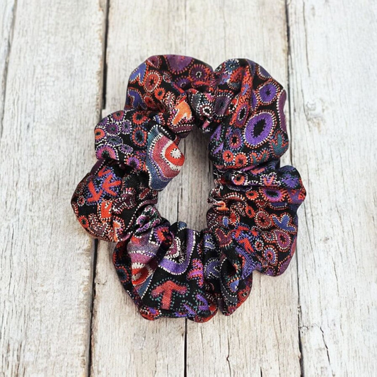 Emu Dreaming Scrunchie