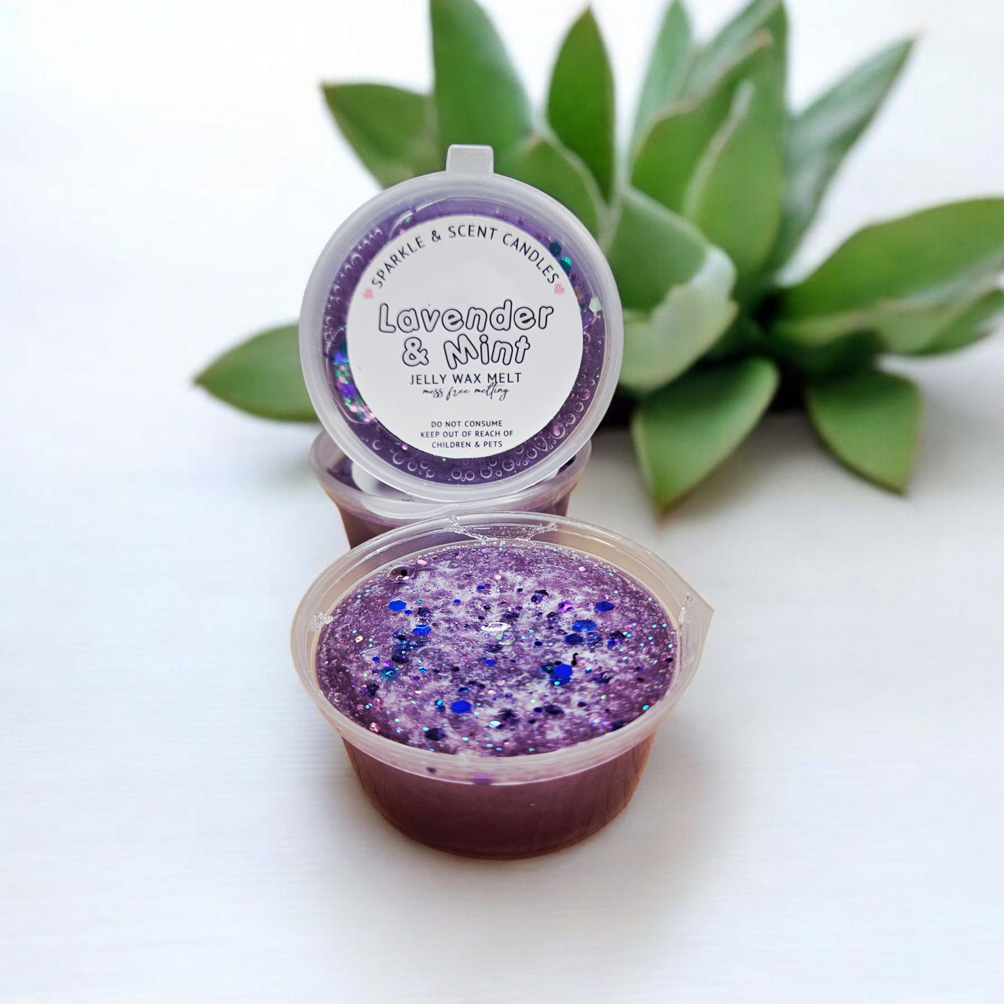 Lavender and Mint Jelly Wax Melts