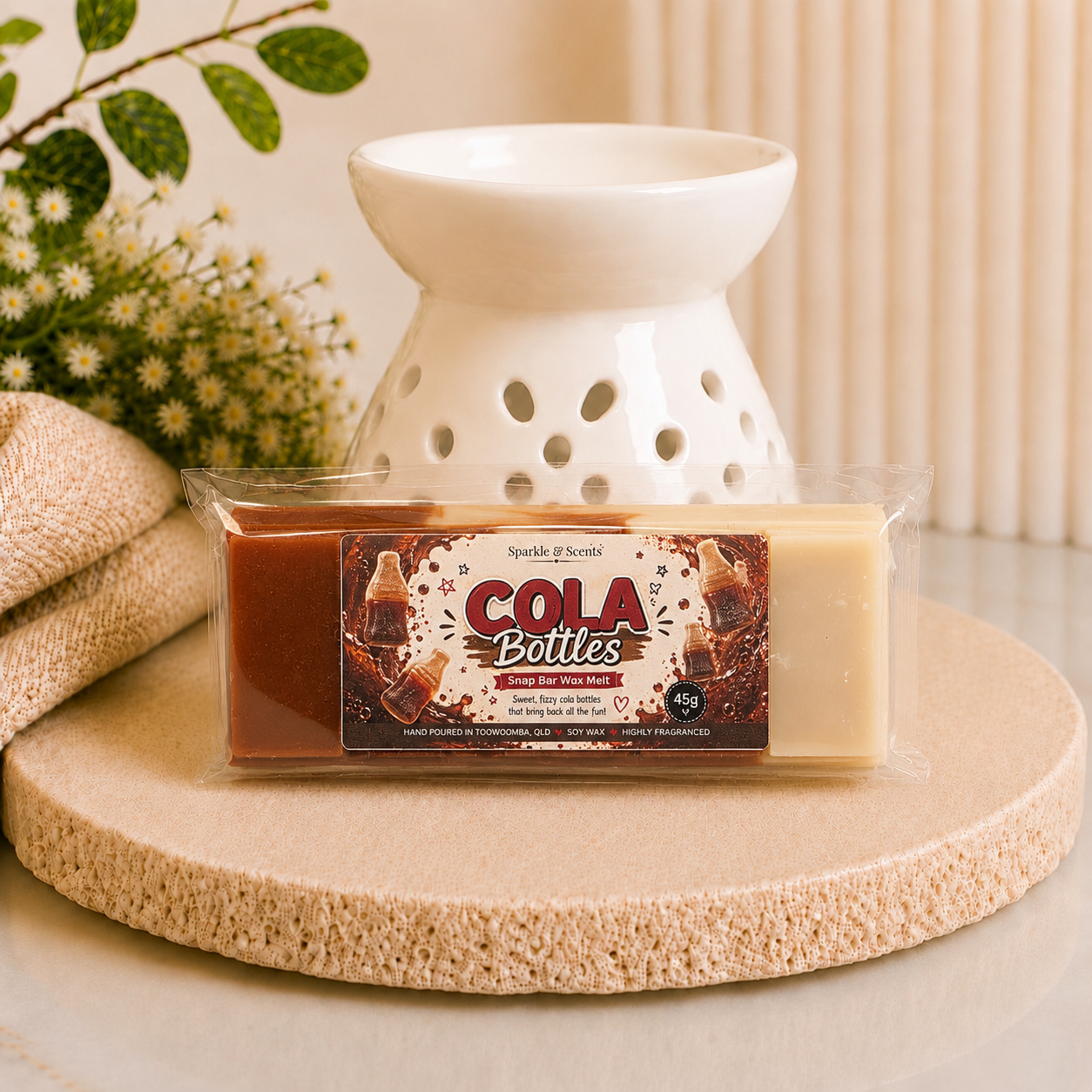 Cola Bottles Snap Bar Wax Melt