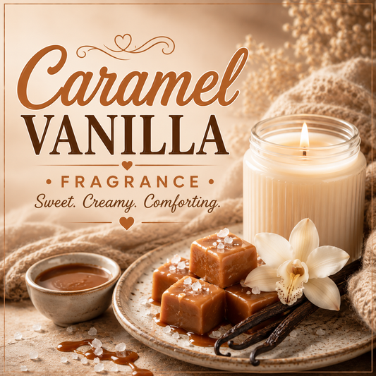Caramel Vanilla Clamshell Wax Melt