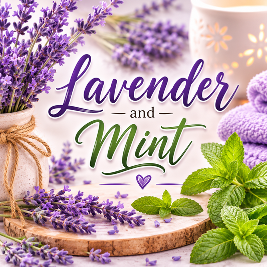 Lavender and Mint Clamshell Wax Melt