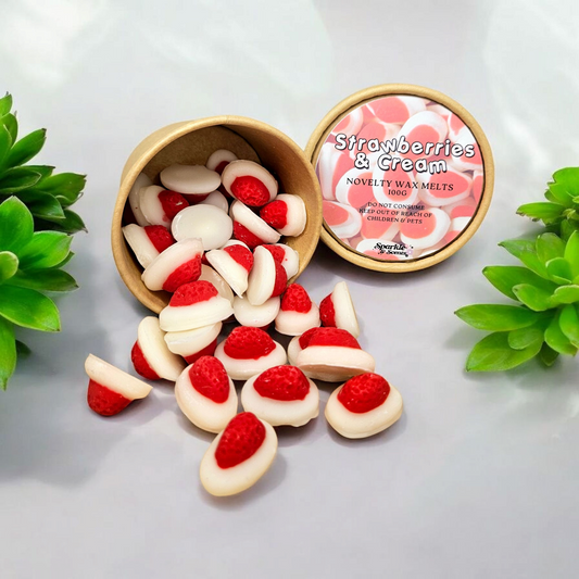 Strawberries & Cream lolly Wax Melts
