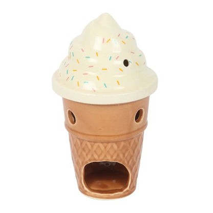 Ice Cream Cone Tealight Wax Melt Warmer