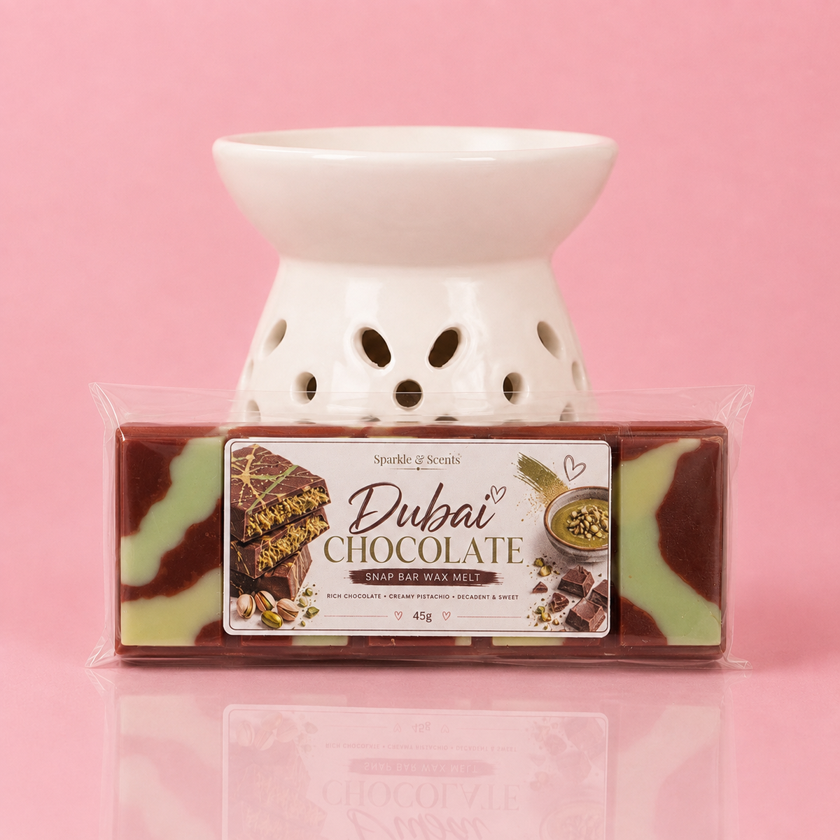 Dubai Chocolate Type Snap Bar Wax Melt