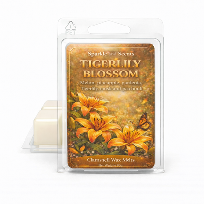 Tigerlily Blossom Clam Shell Soy Wax Melt