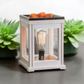 Weathered white edison Electric Wax Warmer