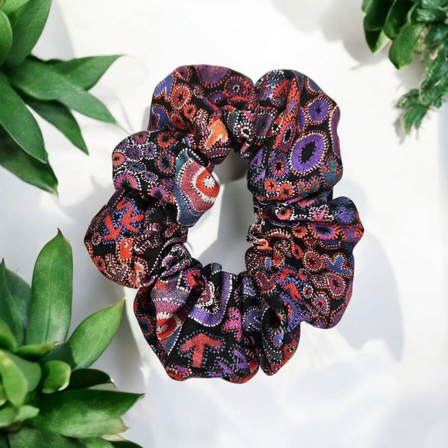 Emu Dreaming Scrunchie