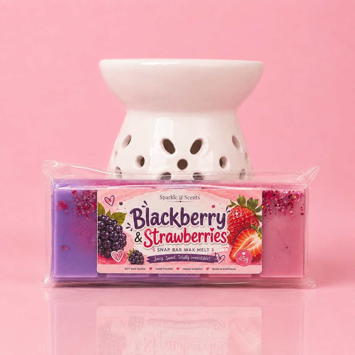 Blackberry & Strawberries Snap Bar Wax Melt