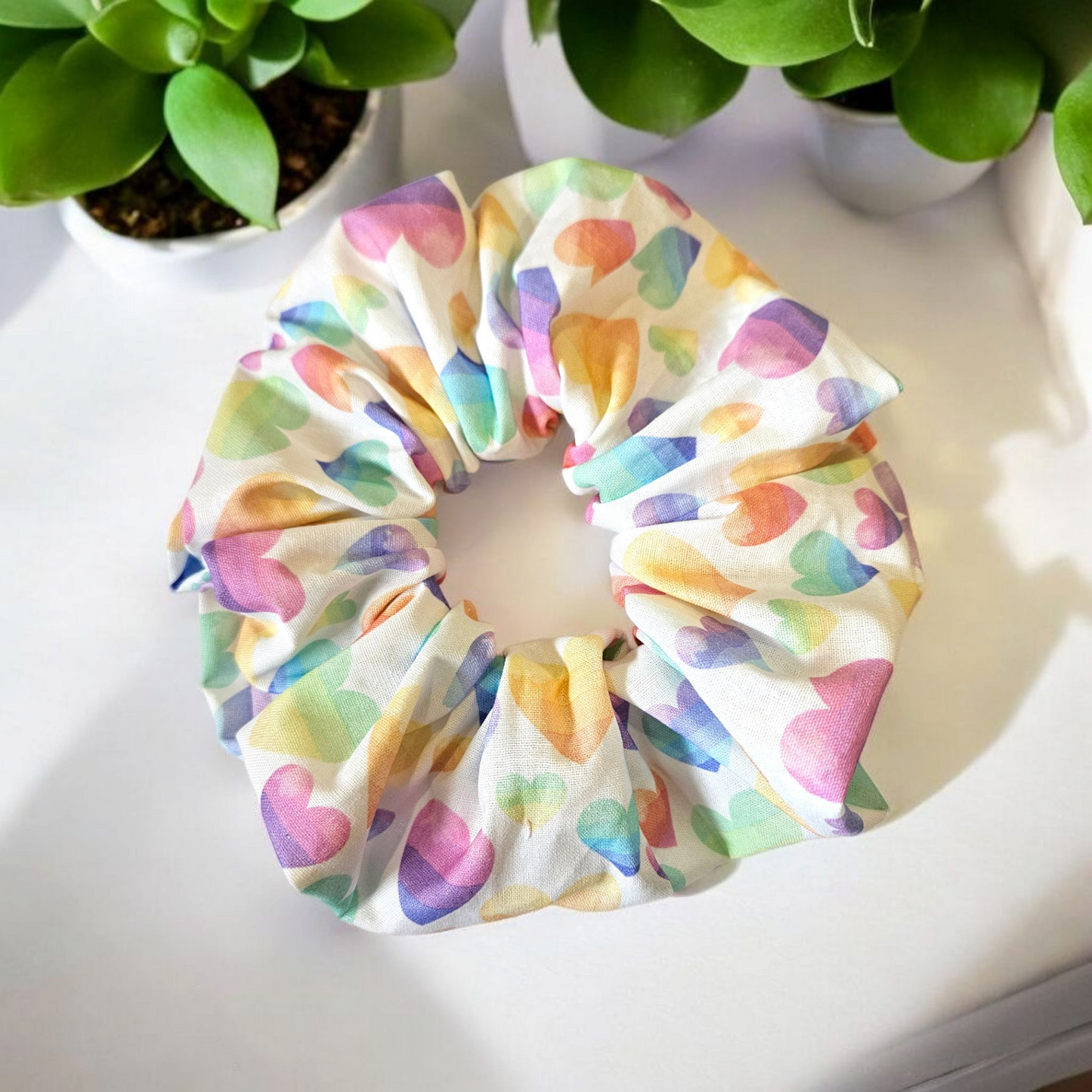 Hearts Scrunchie