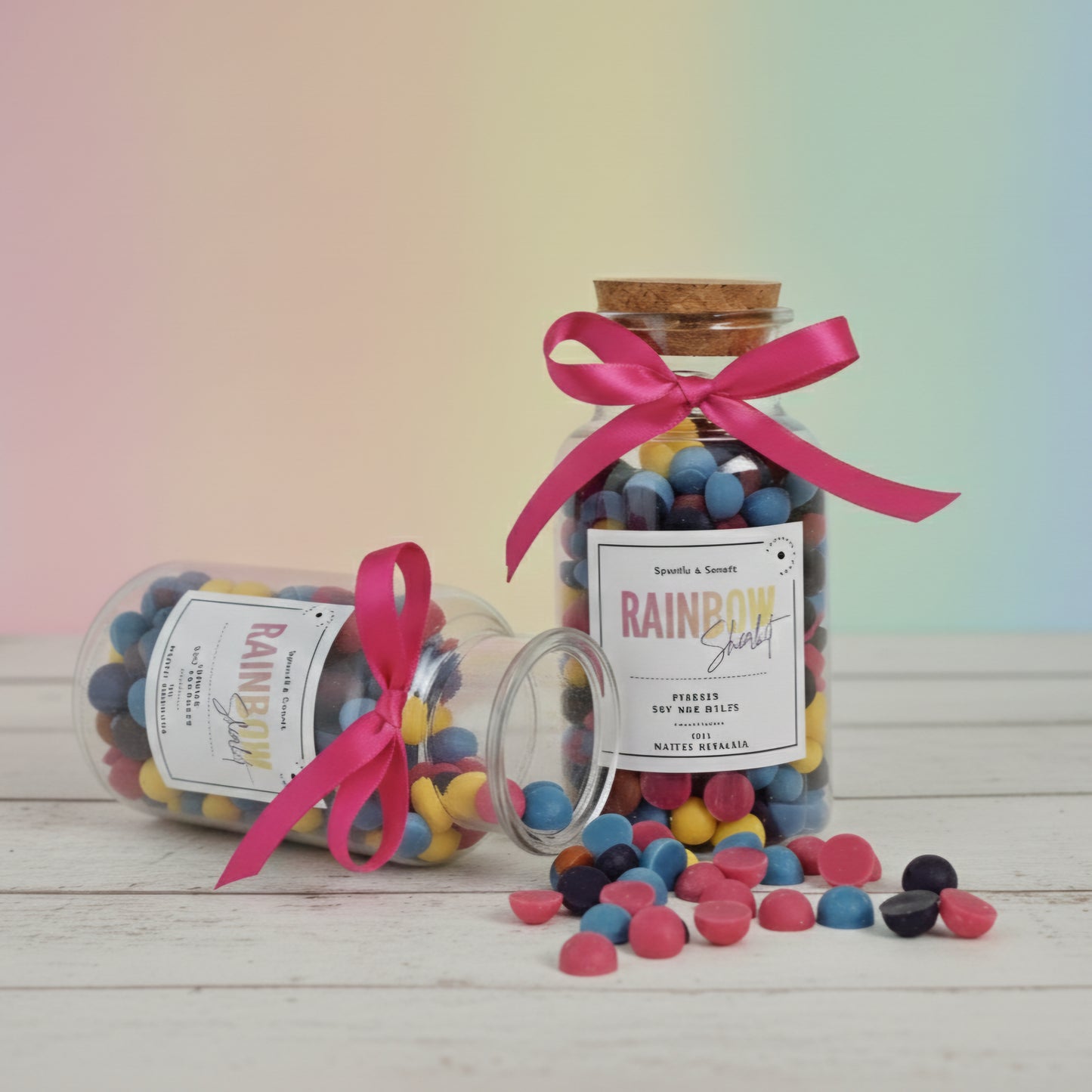 Rainbow Sherbert Wax Melt Pebbles